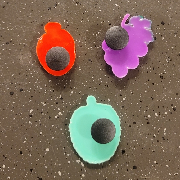 NEW 3pc Bundle Fruit Croc Charms - Picture 2 of 4